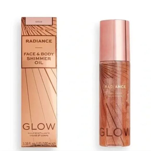 Revolution Beauty Glow Radiance Face & Body Shimmer Oil - Picture 3 of 4